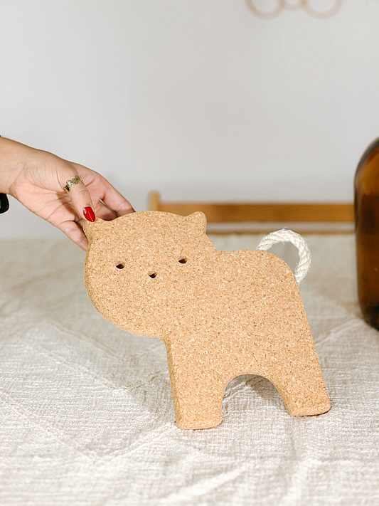 Nature Shaped Cork Hot Pad Trivet