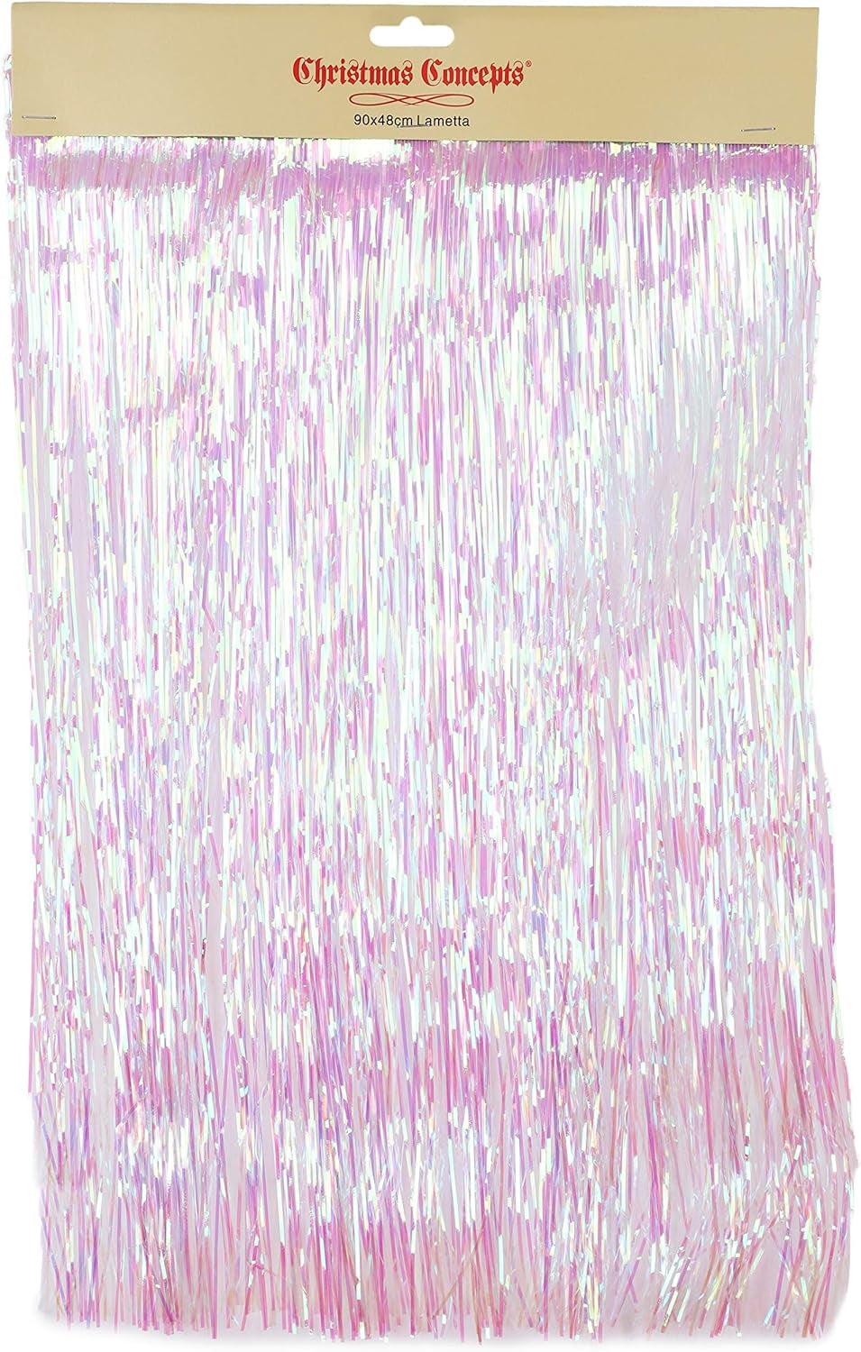 Christmas Concepts® Shiny Icicles Strands - Lametta Christmas Tree Decorations (Copper)