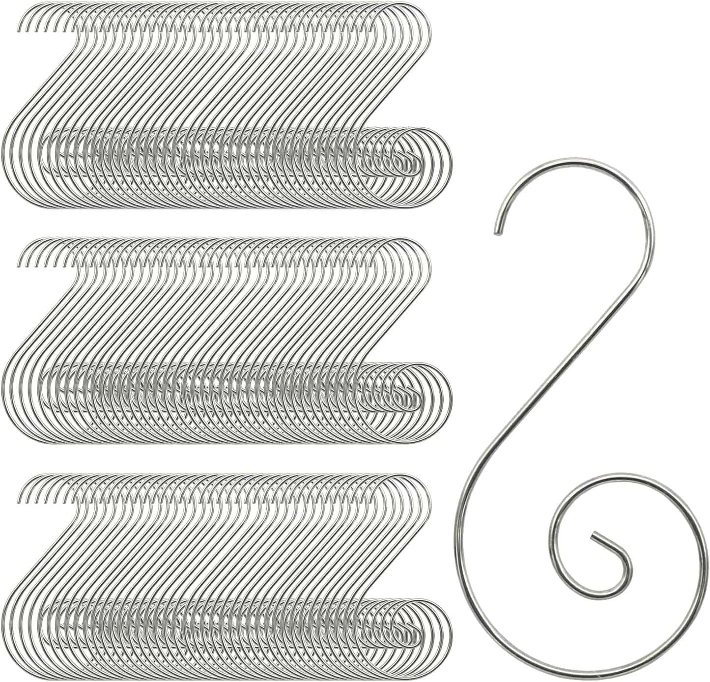 Christmas Ornaments Hooks Xmas Tree Hanger Great for Christmas Tree Decoration - 120 /Gold