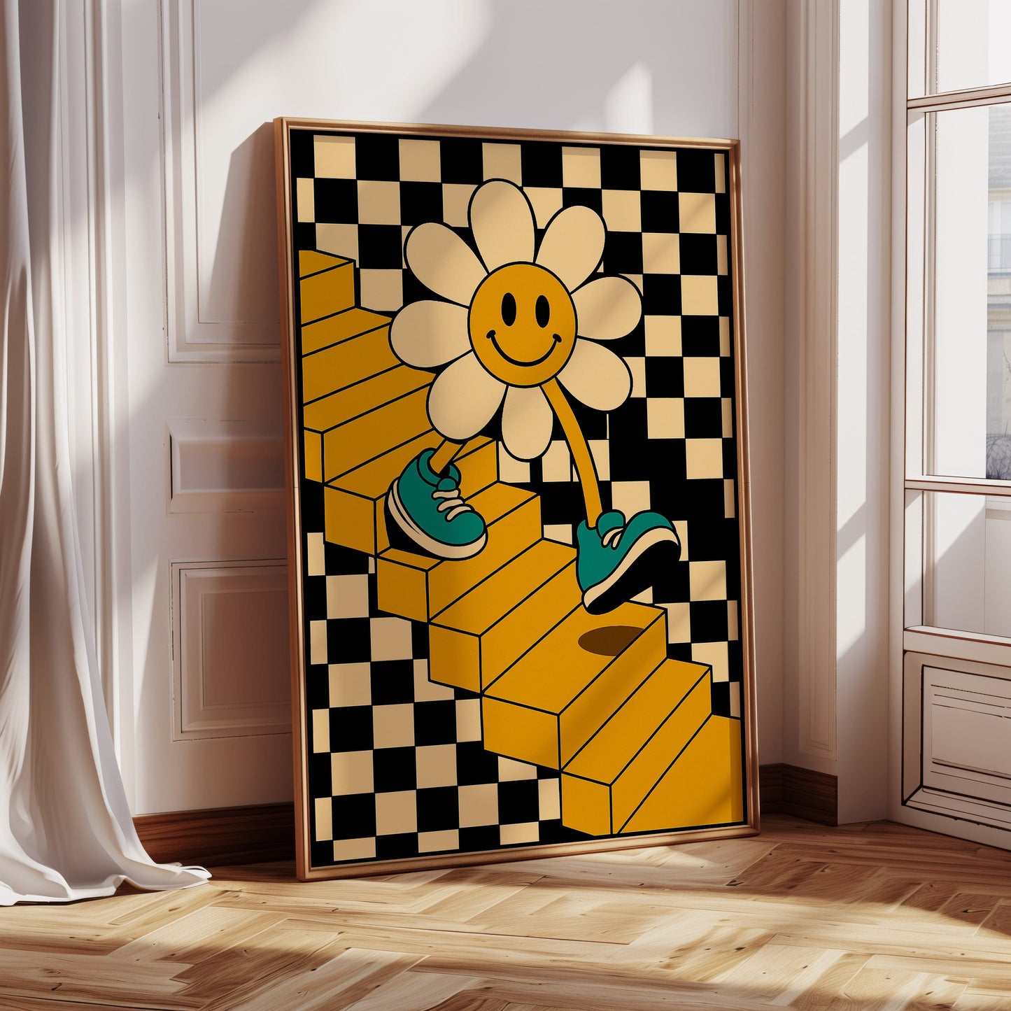 Groovy Daisy Print