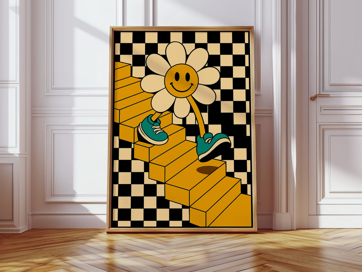 Groovy Daisy Print