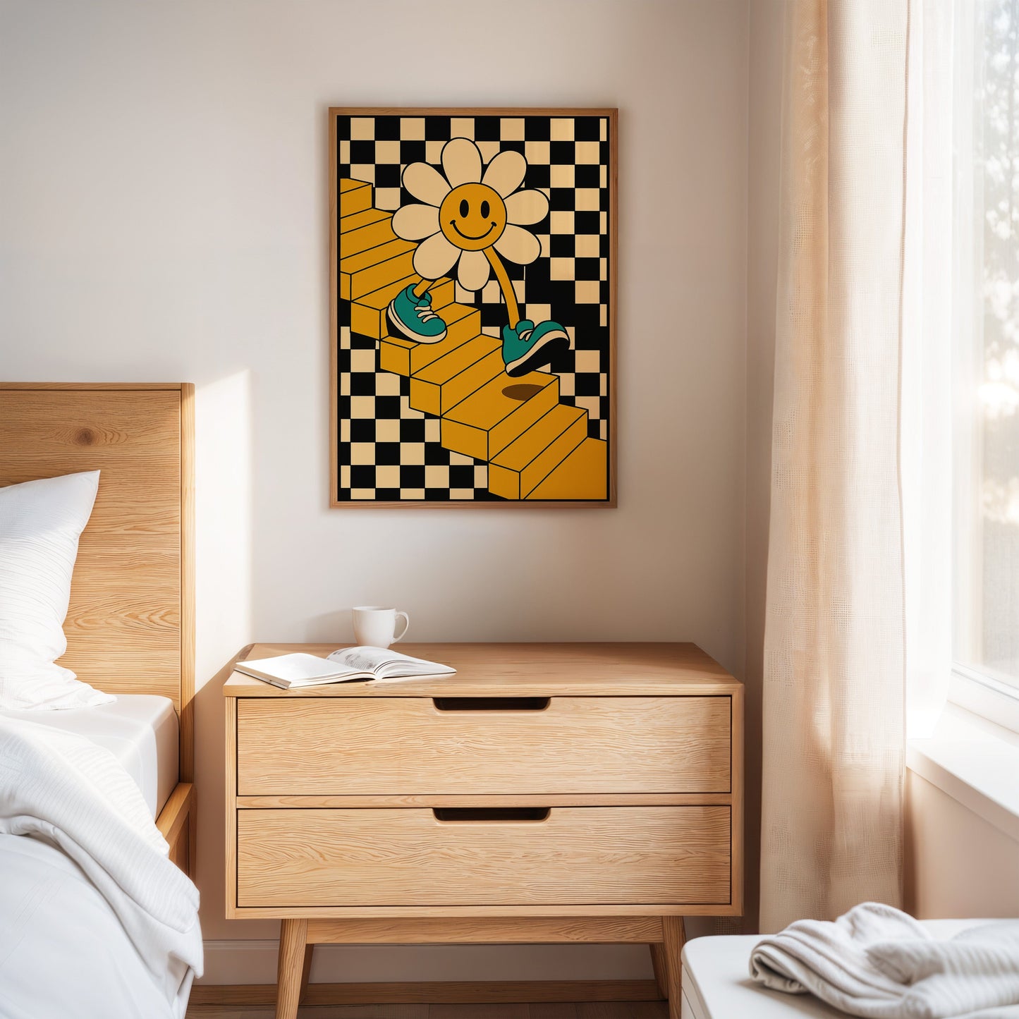 Groovy Daisy Print