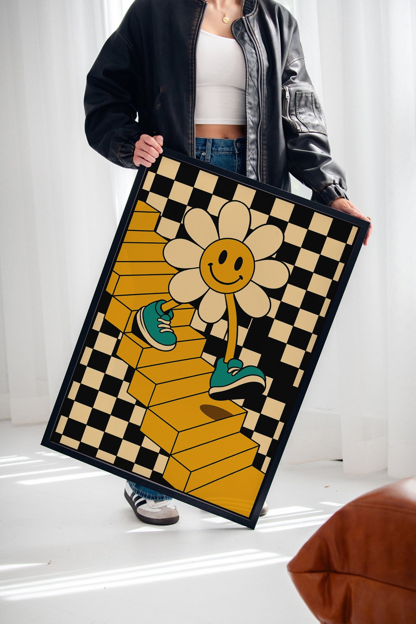 Groovy Daisy Print