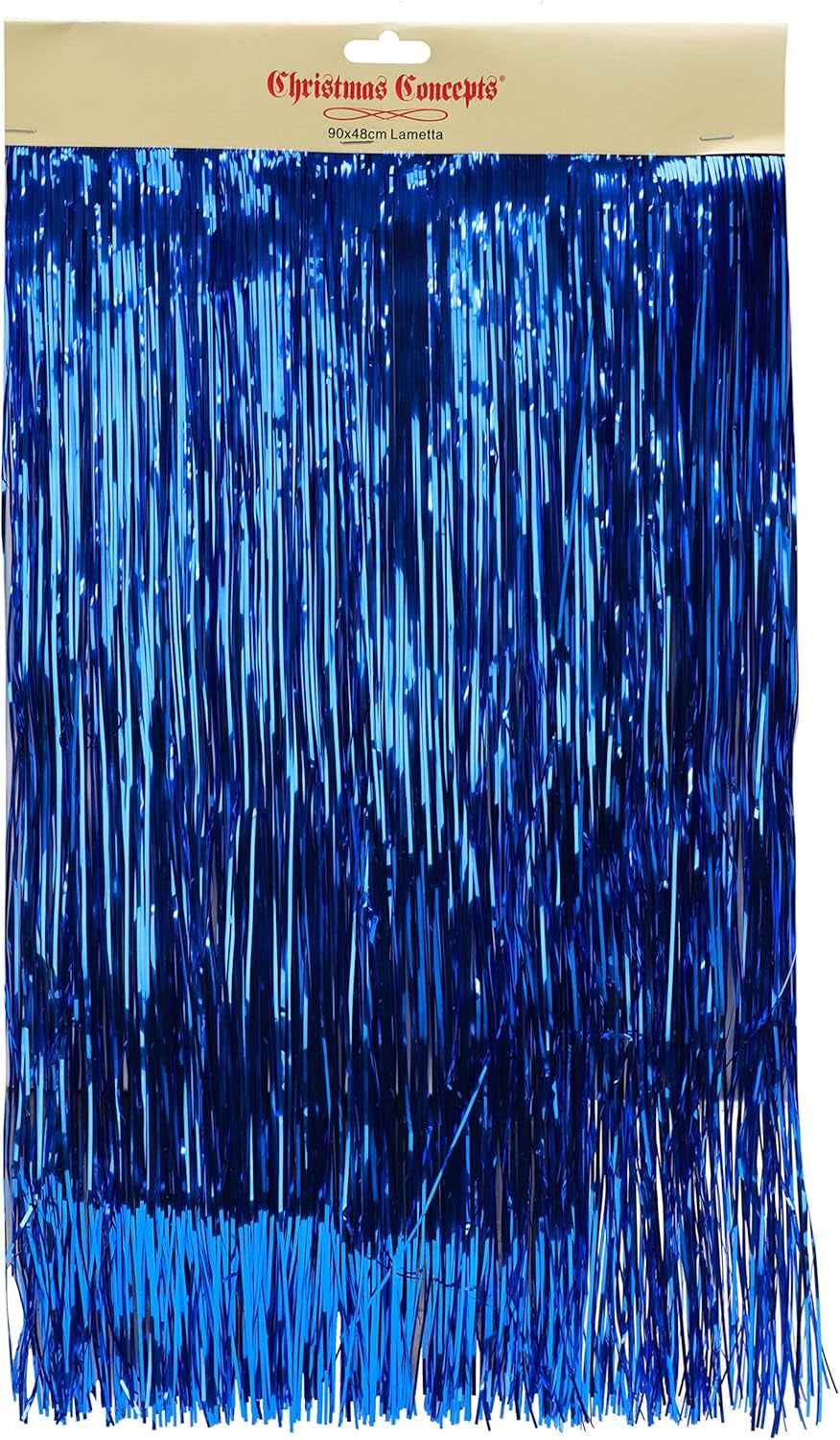 Christmas Concepts® Shiny Icicles Strands - Lametta Christmas Tree Decorations (Copper)