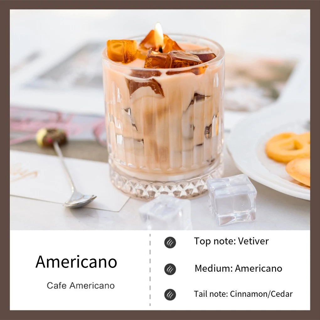 Coffee Martini Candle Gift Handmade Aromatic Natural Soy Candle for Gentle Atmosphere Unique and Decorative Designs