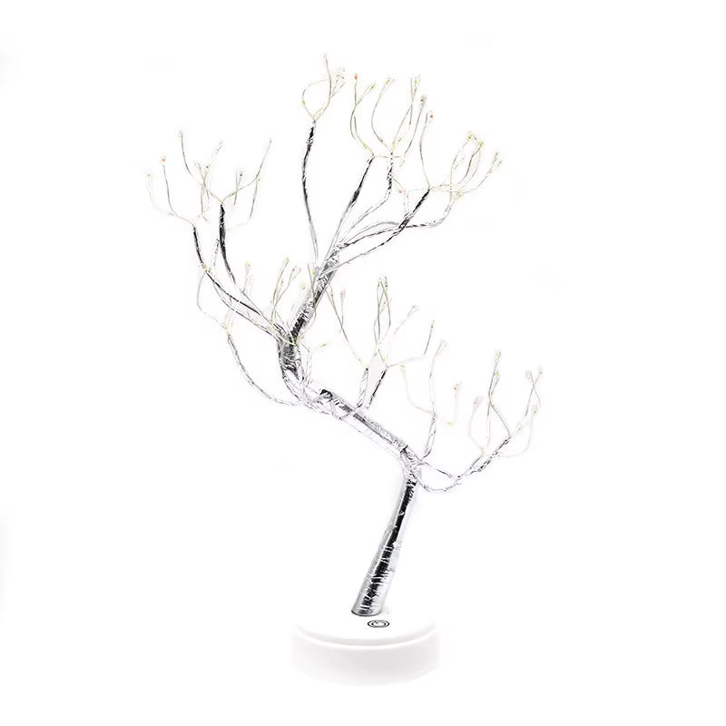 Tabletop Tree Lights Bright Tree Lamp DIY Decorative LED Night Light for Gift Party Holiday Gift Winter Home Decor