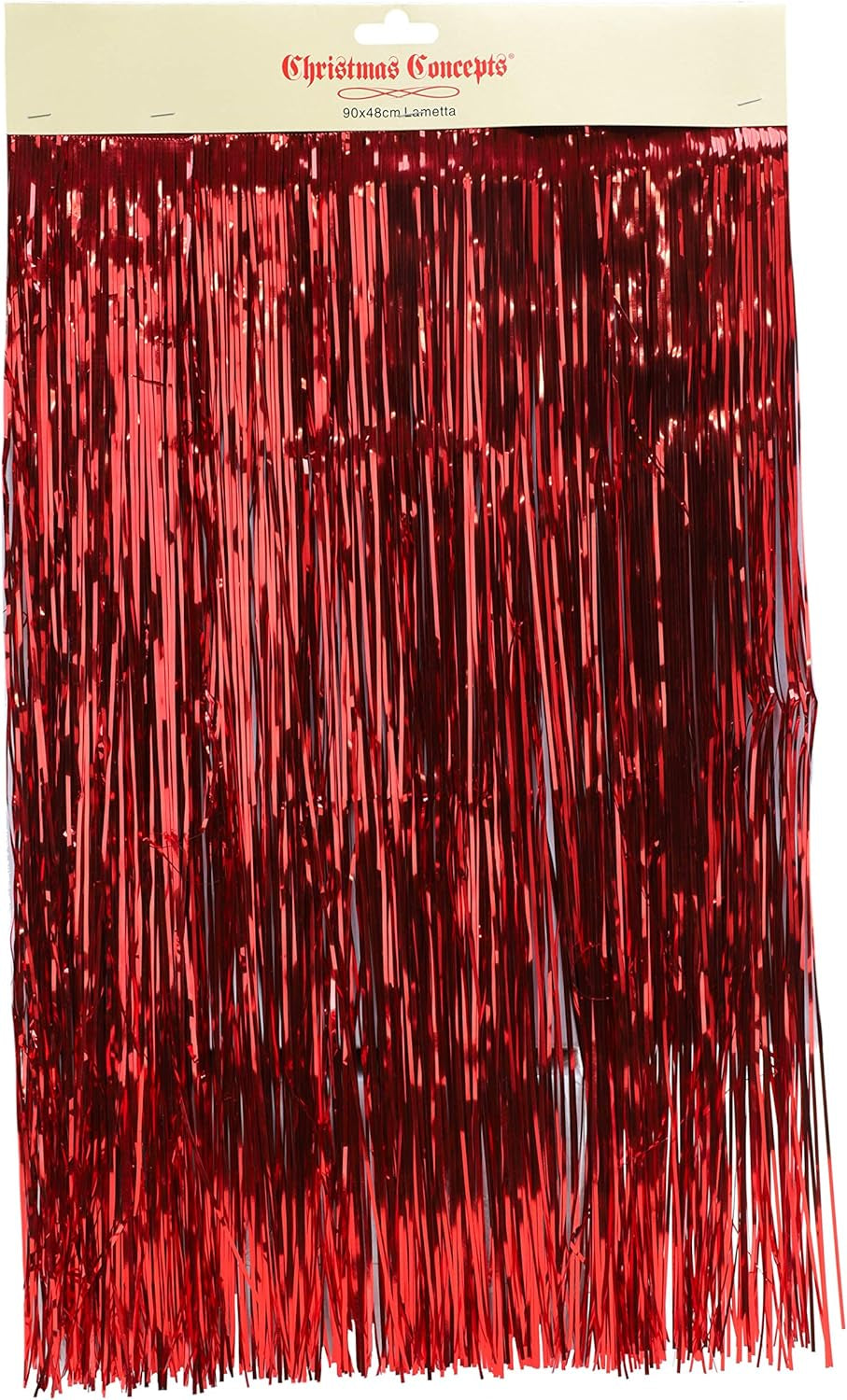 Christmas Concepts® Shiny Icicles Strands - Lametta Christmas Tree Decorations (Copper)