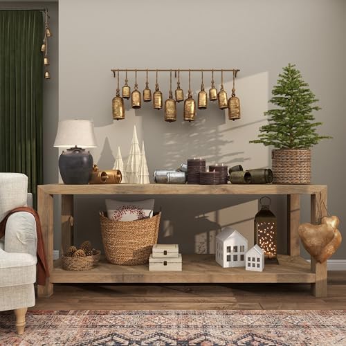 Gold Metal Inspired Decorative Cow Bells