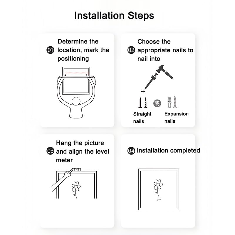 Creative Landscape Wall Hanging Mural with LED Light