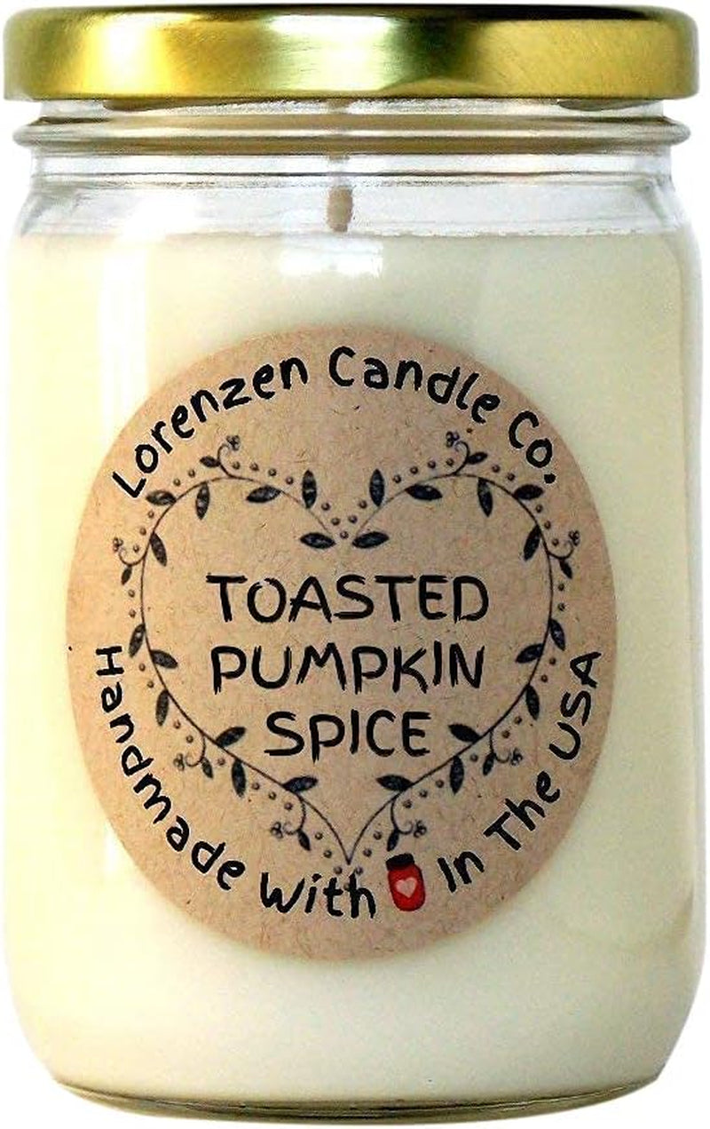 Pumpkin Bakery Soy Candle, 12Oz | Handmade in the USA with 100% Soy Wax