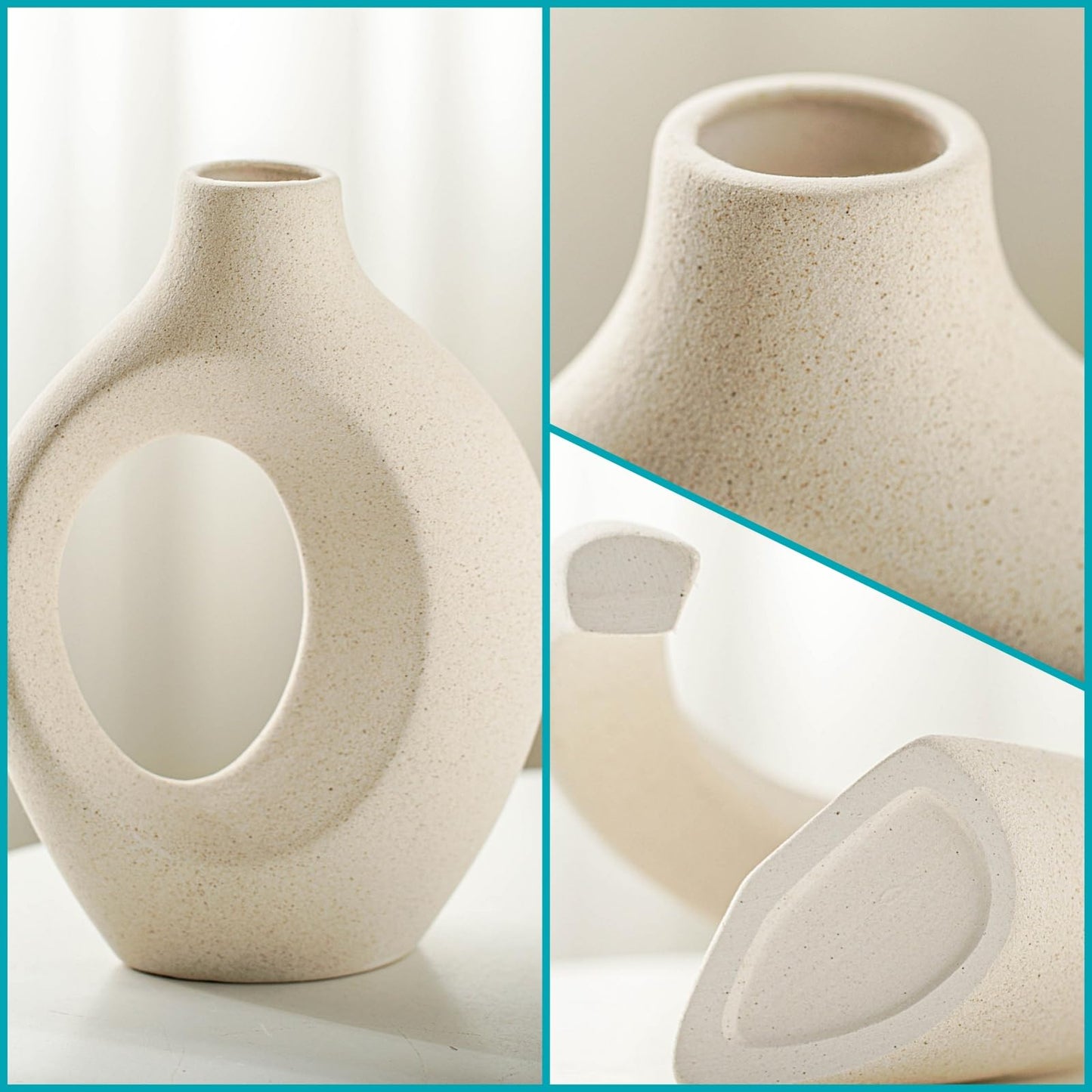 Snuggle Hollow Ceramic Vase