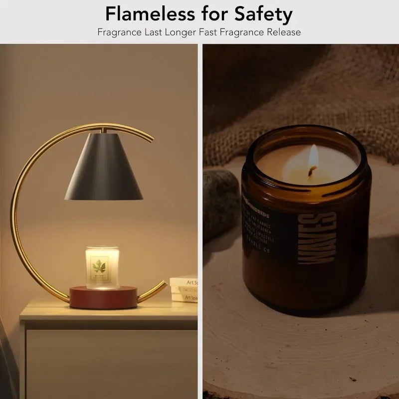 EP LIGHT Dimmable Candle Warmer Lamp Table Lamp Bedside Lamp Aromatherapy