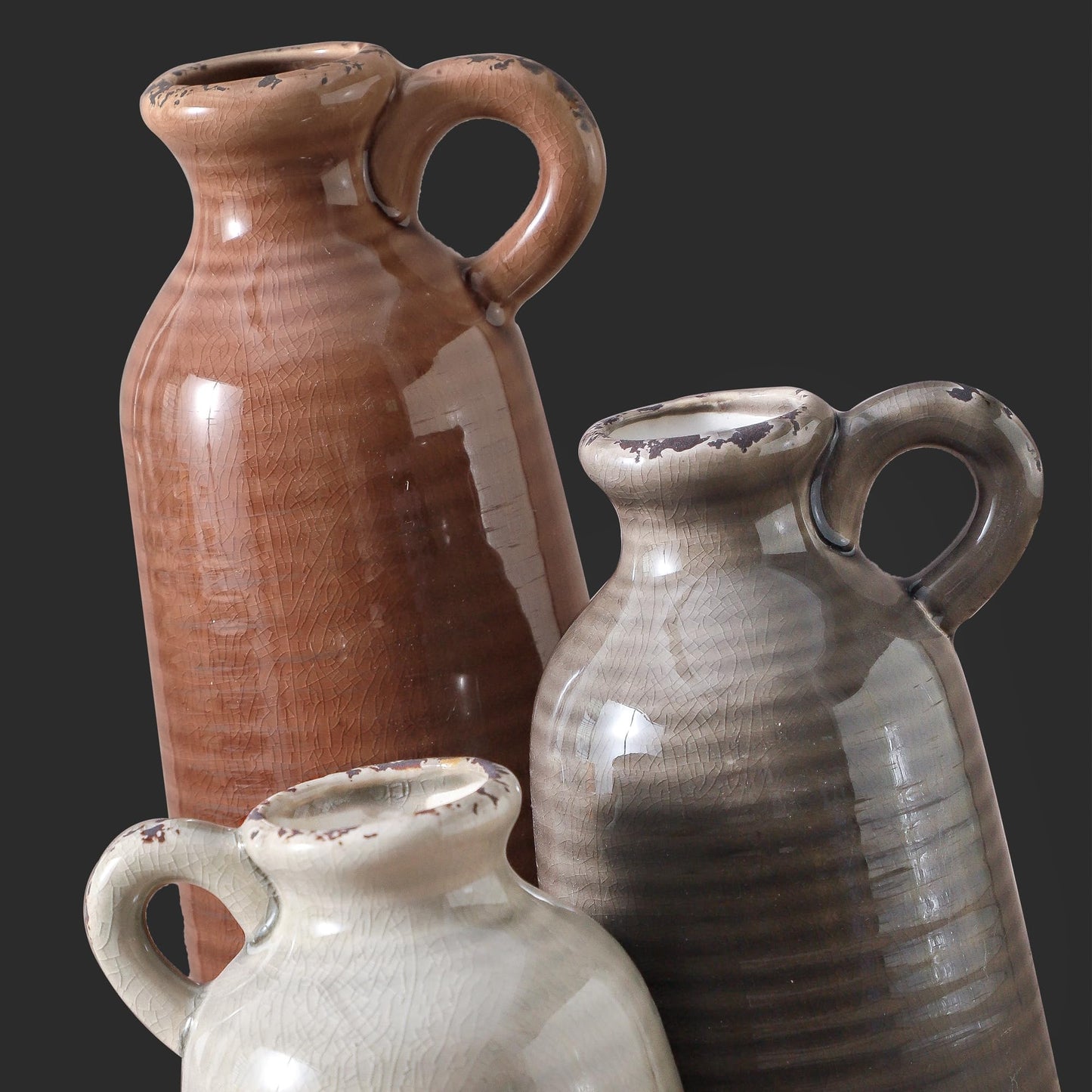 Ceramic Vases Set of 3