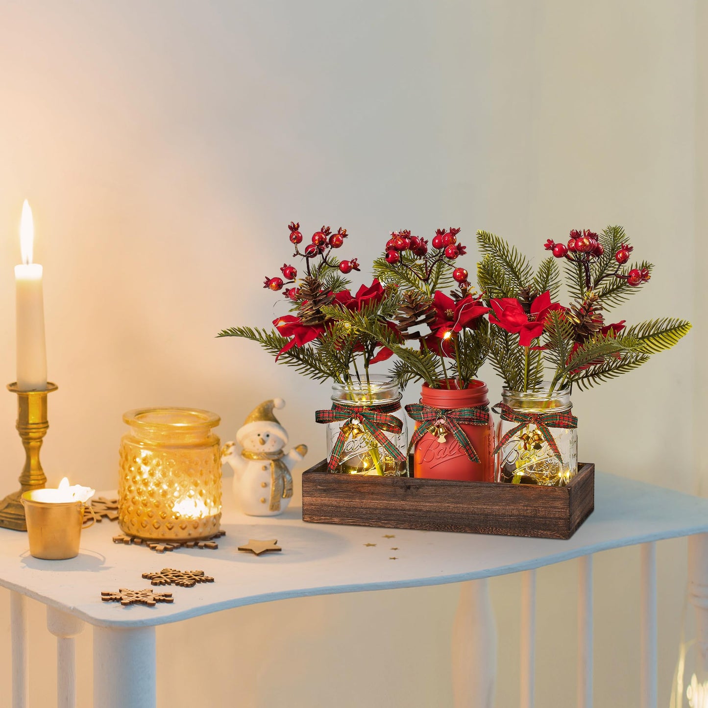 Mason Jar Centerpiece