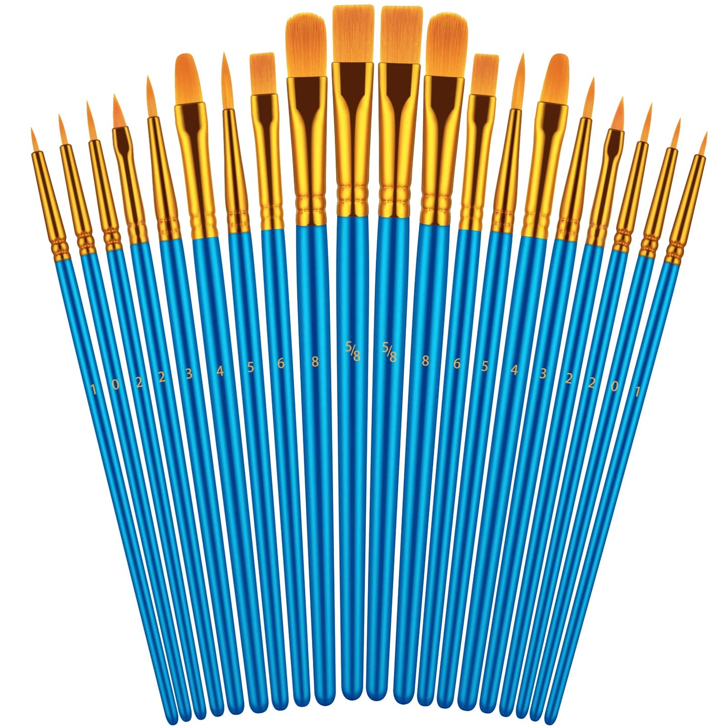 Paint Brushes Set (20 piece)