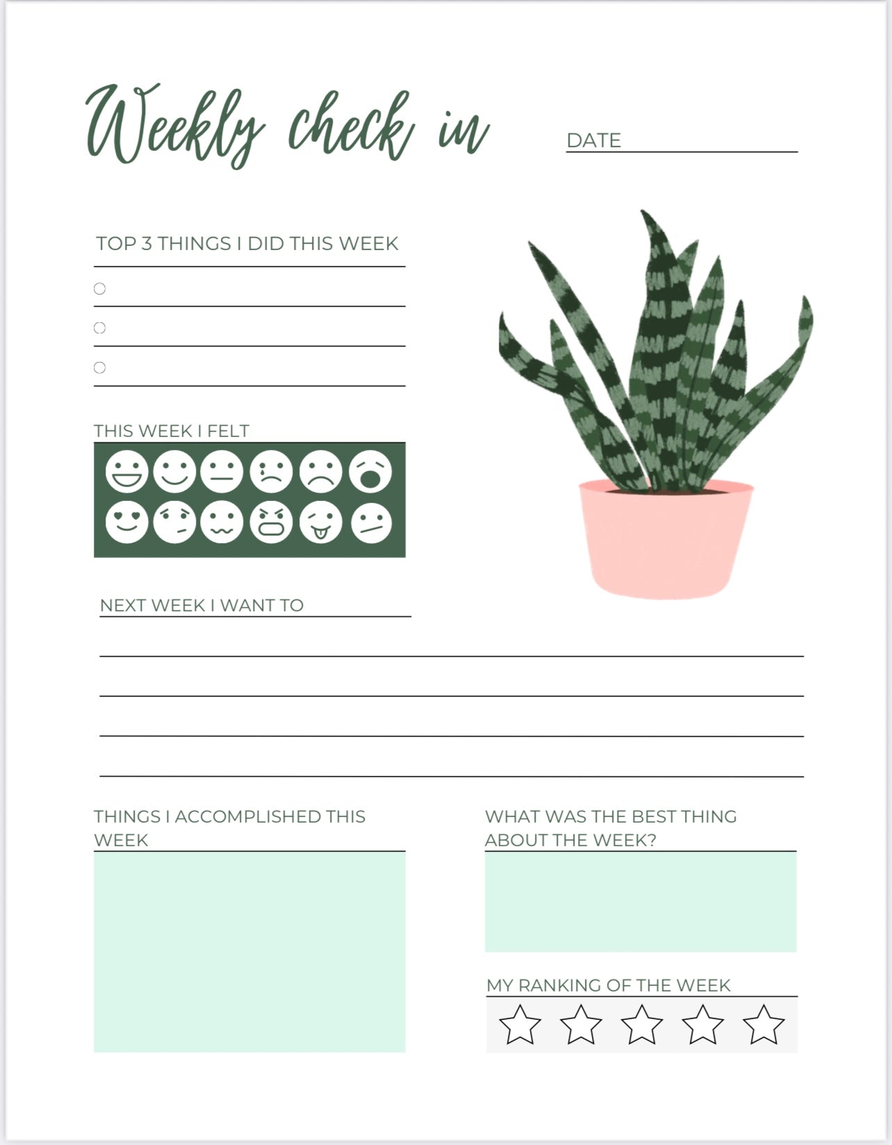 Write it down: All in one planner and journal