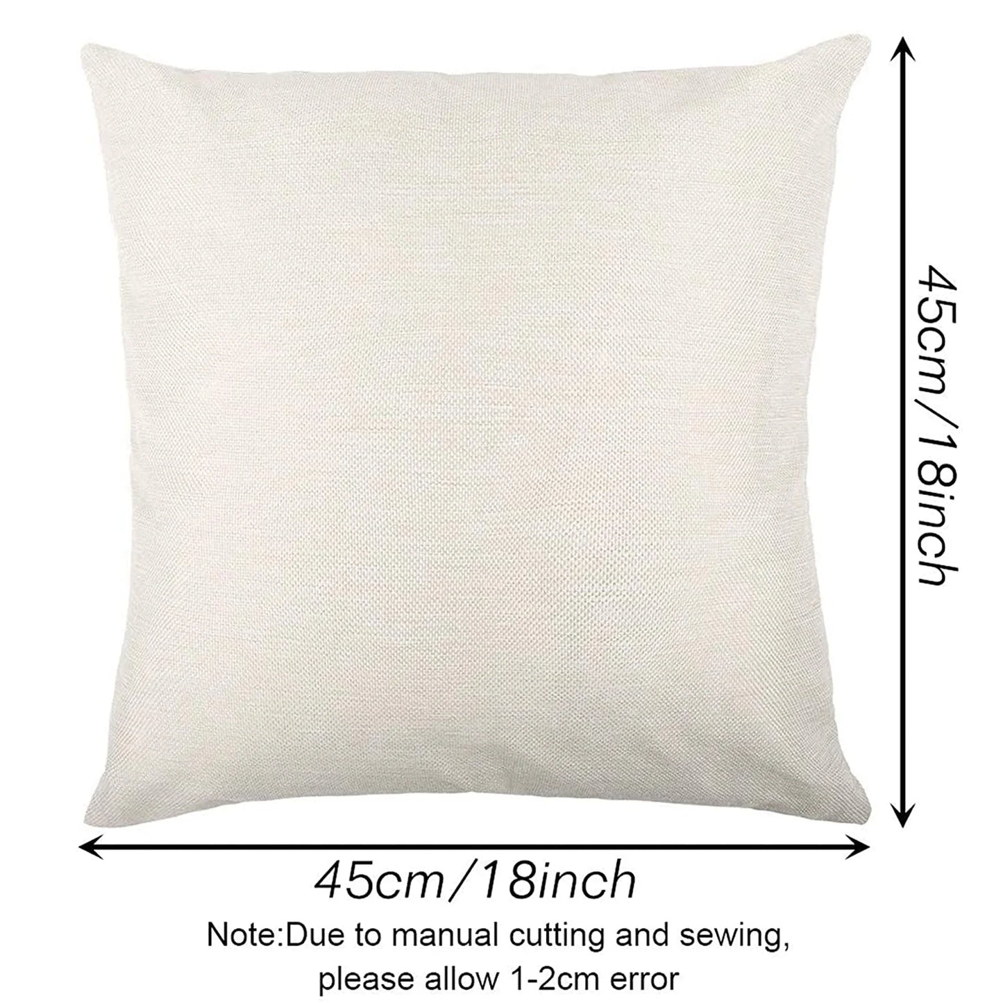 18 X 18 Farmhouse Thanksgiving Decorative Pillow Covers, Throw Cushion Case, 4 Count