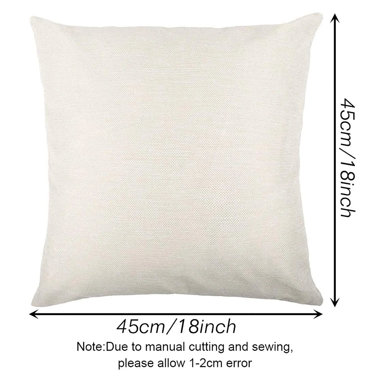 18 X 18 Farmhouse Thanksgiving Decorative Pillow Covers, Throw Cushion Case, 4 Count