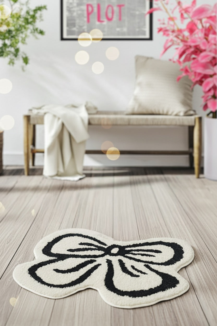 Bow Accent Rug