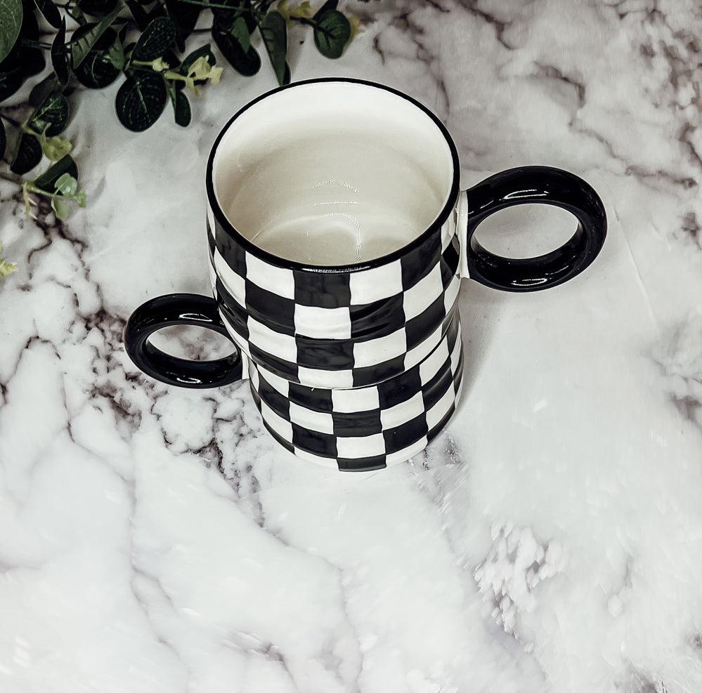 Checkered Mug