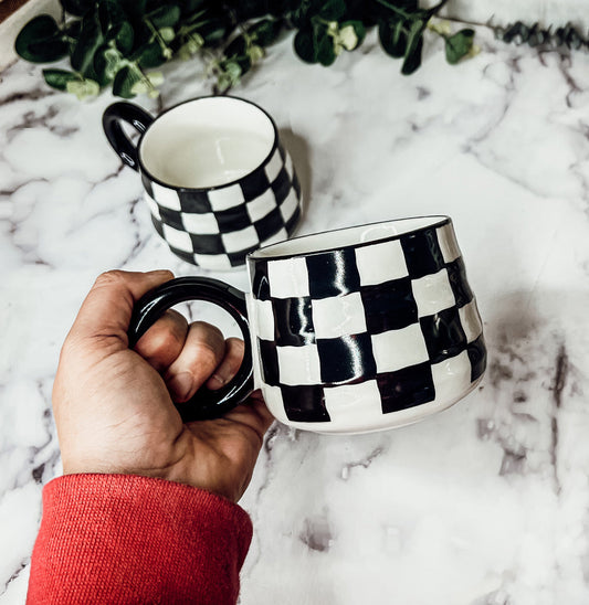 Checkered Mug