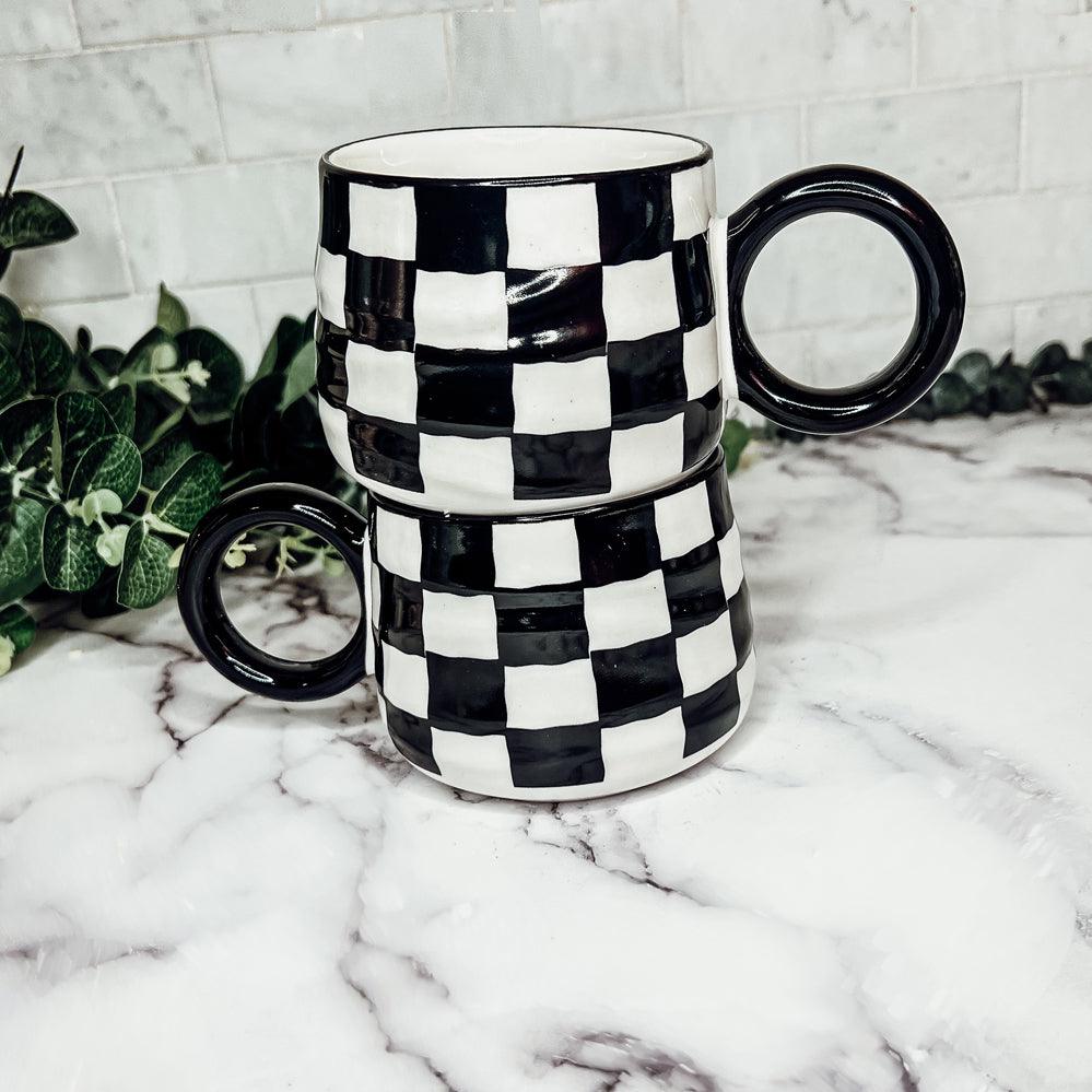 Checkered Mug