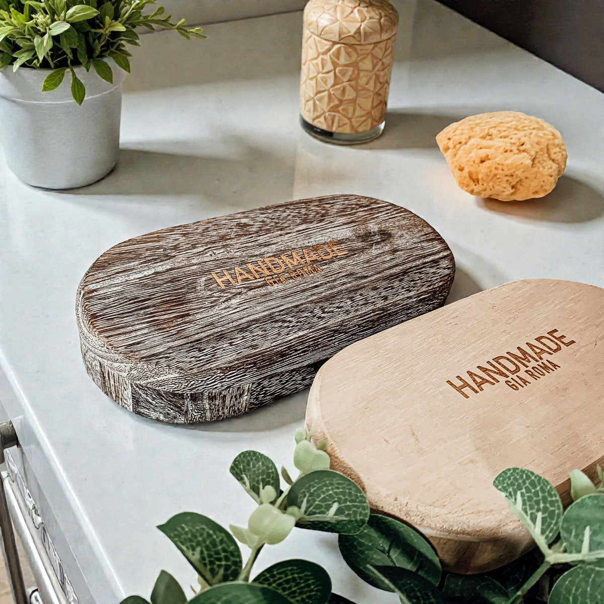 Rustic Wood Tray