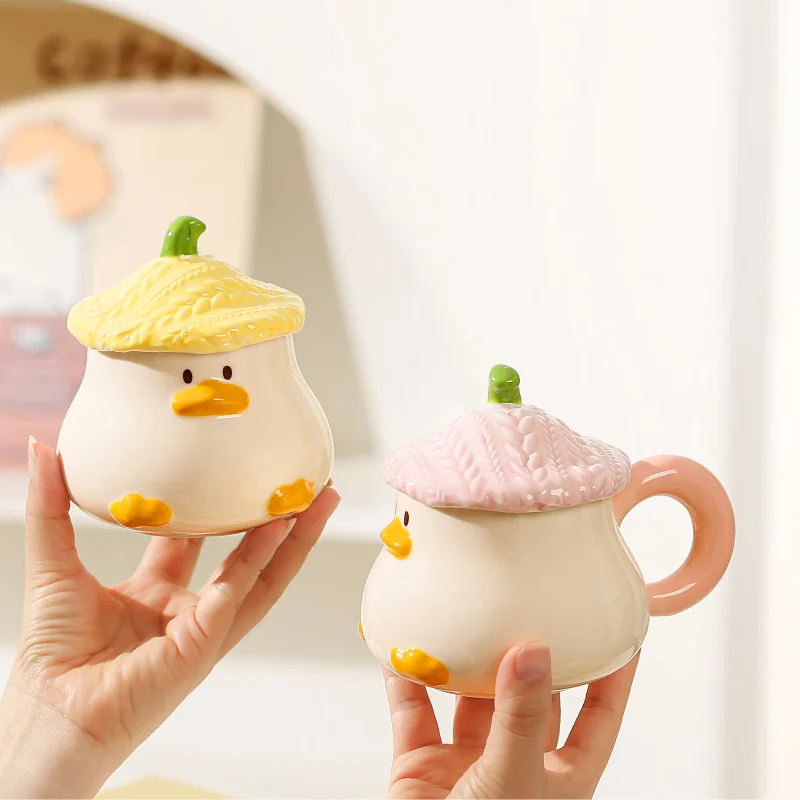 Duck Mug With Lid