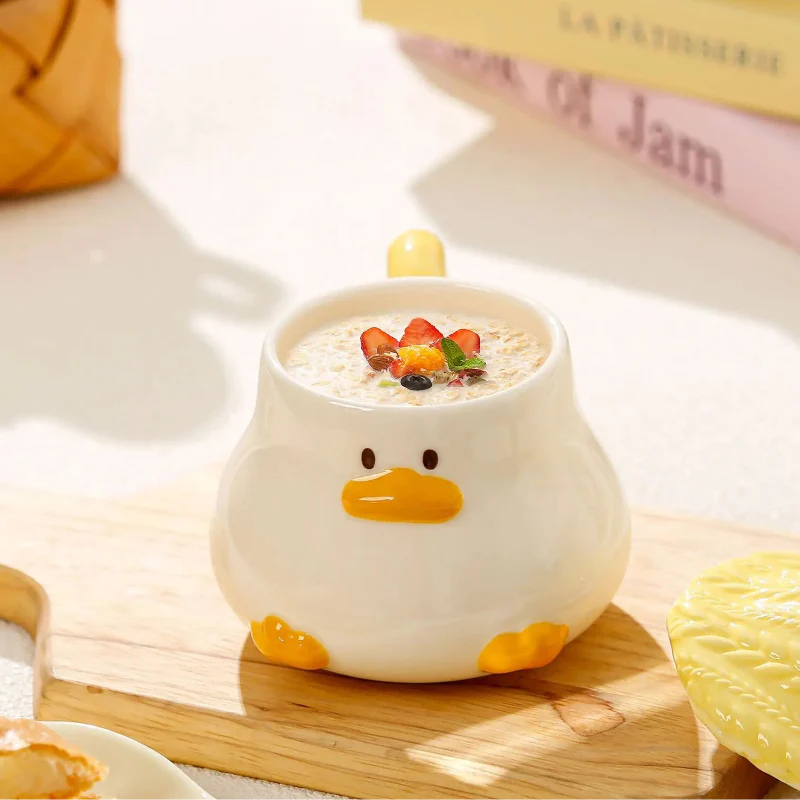 Duck Mug With Lid