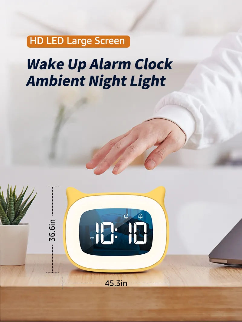 Cat Digital Alarm Clock