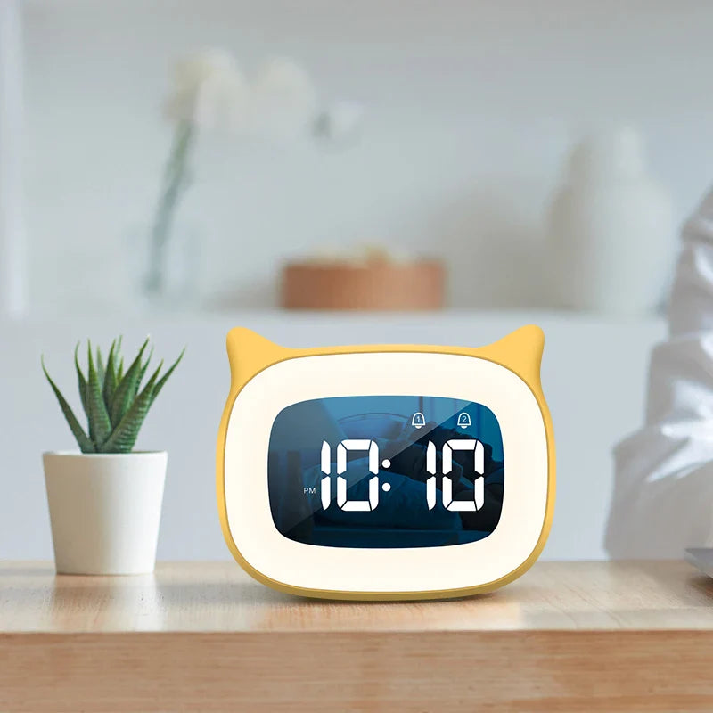 Cat Digital Alarm Clock