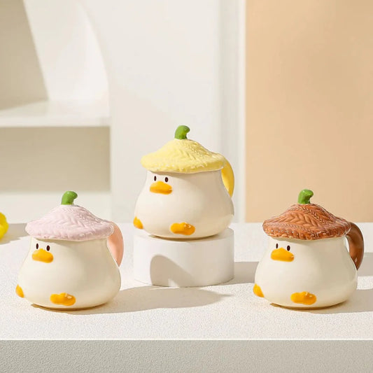 Duck Mug With Lid