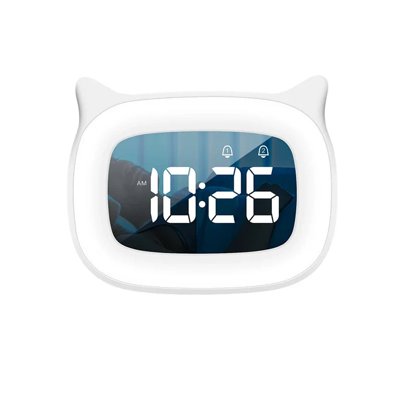 Cat Digital Alarm Clock