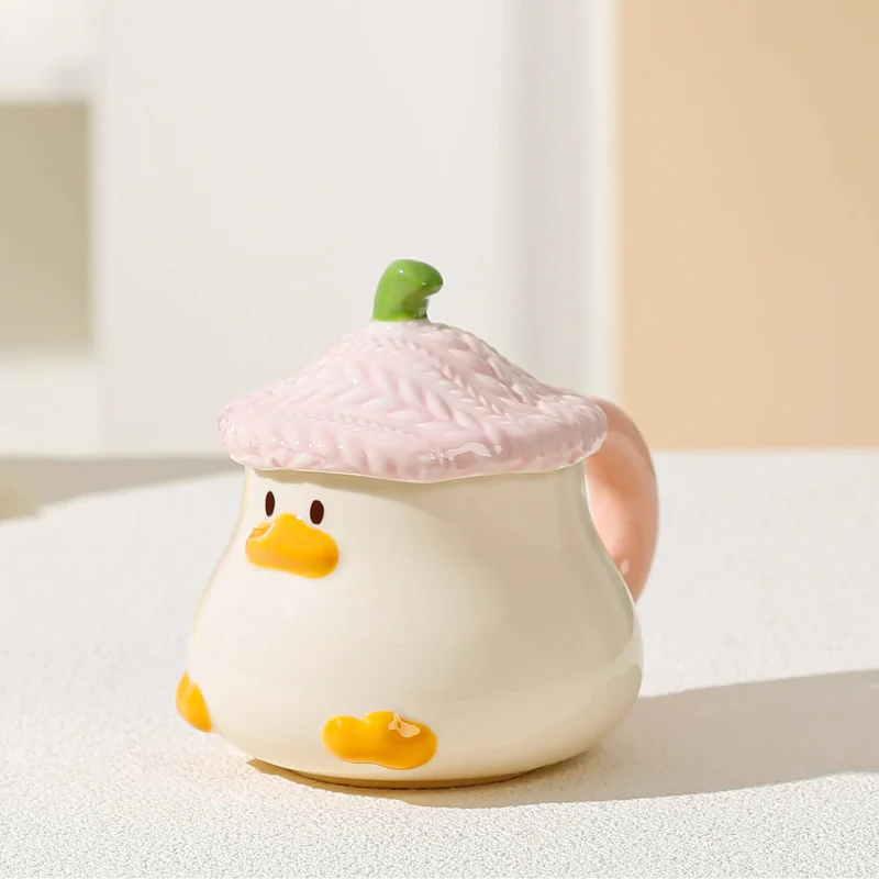 Duck Mug With Lid