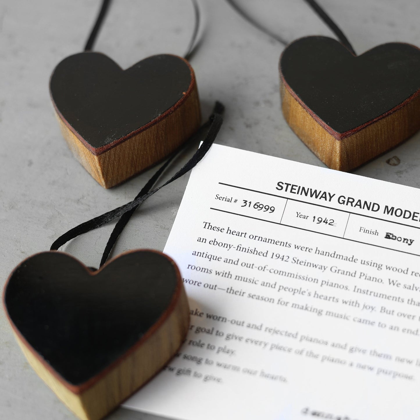 Steinway Piano Ornaments