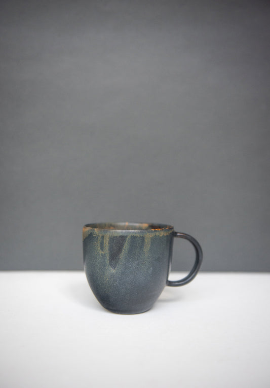Rust Stoneware Coffee Mug