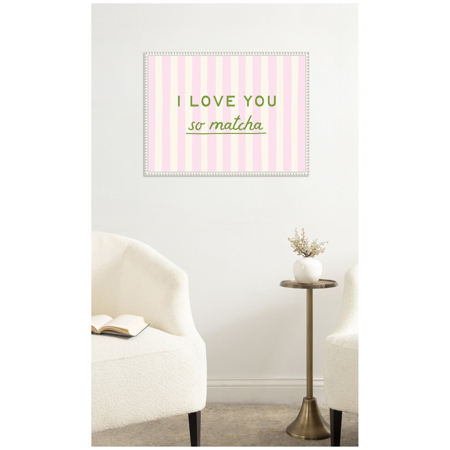 I Love You So Matcha Wall Art Print