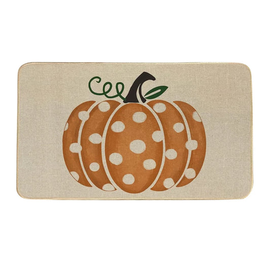 Fall Thanksgiving Decorative Door Mat Farmhouse Happy Fall Yall Doormat Autumn Buffalo Plaid Doormats Non Slip Fall Indoor Floor Mat Low Profile Entryway Rug for Autumn Holiday De Carpet