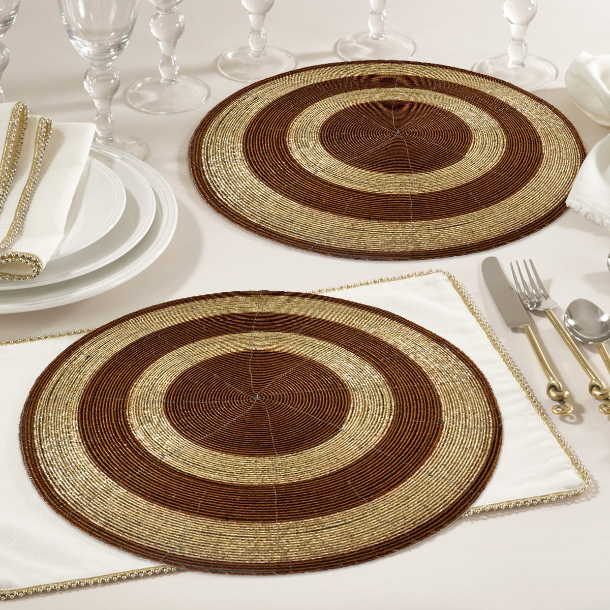 Beaded Placemats