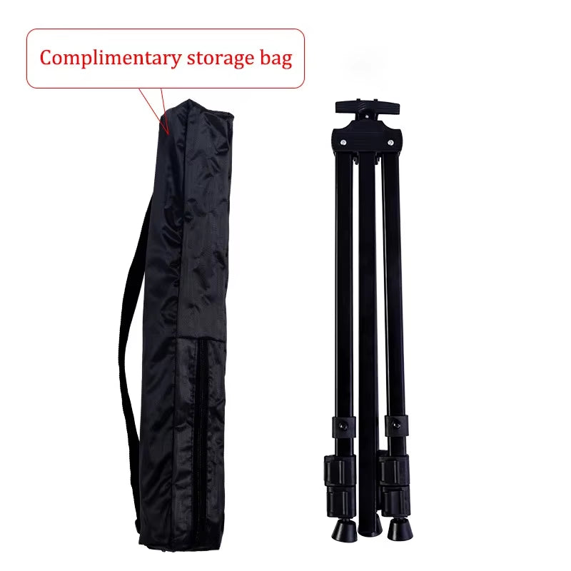 Portable Shrinkable Drawing Board Stand,Metal Easel,Foldable Tripod,Height Adjustable,Art Supplies Sketch Tools,160Cm Height