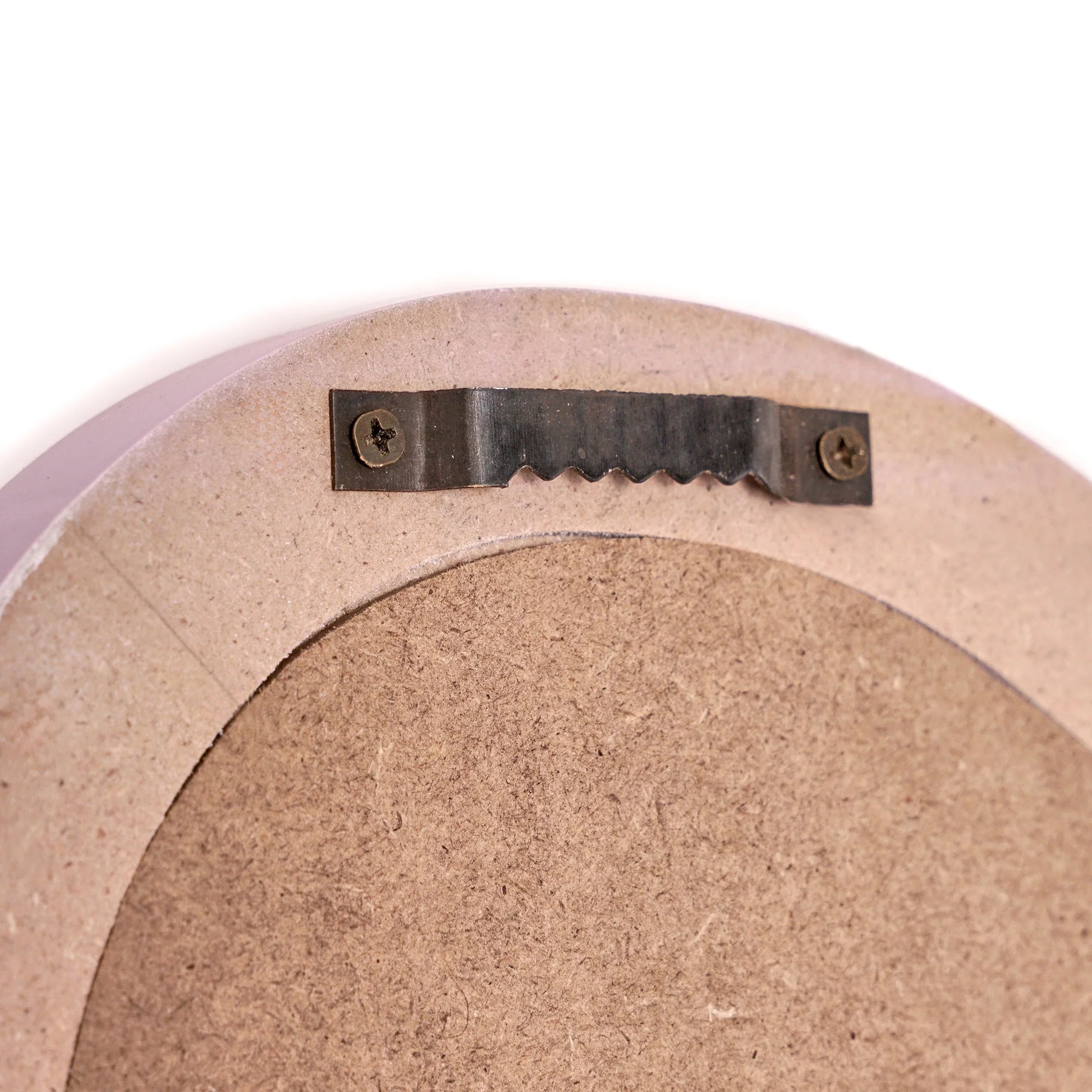 Wavy Framed Mirror, Lavender - 22" X 28"