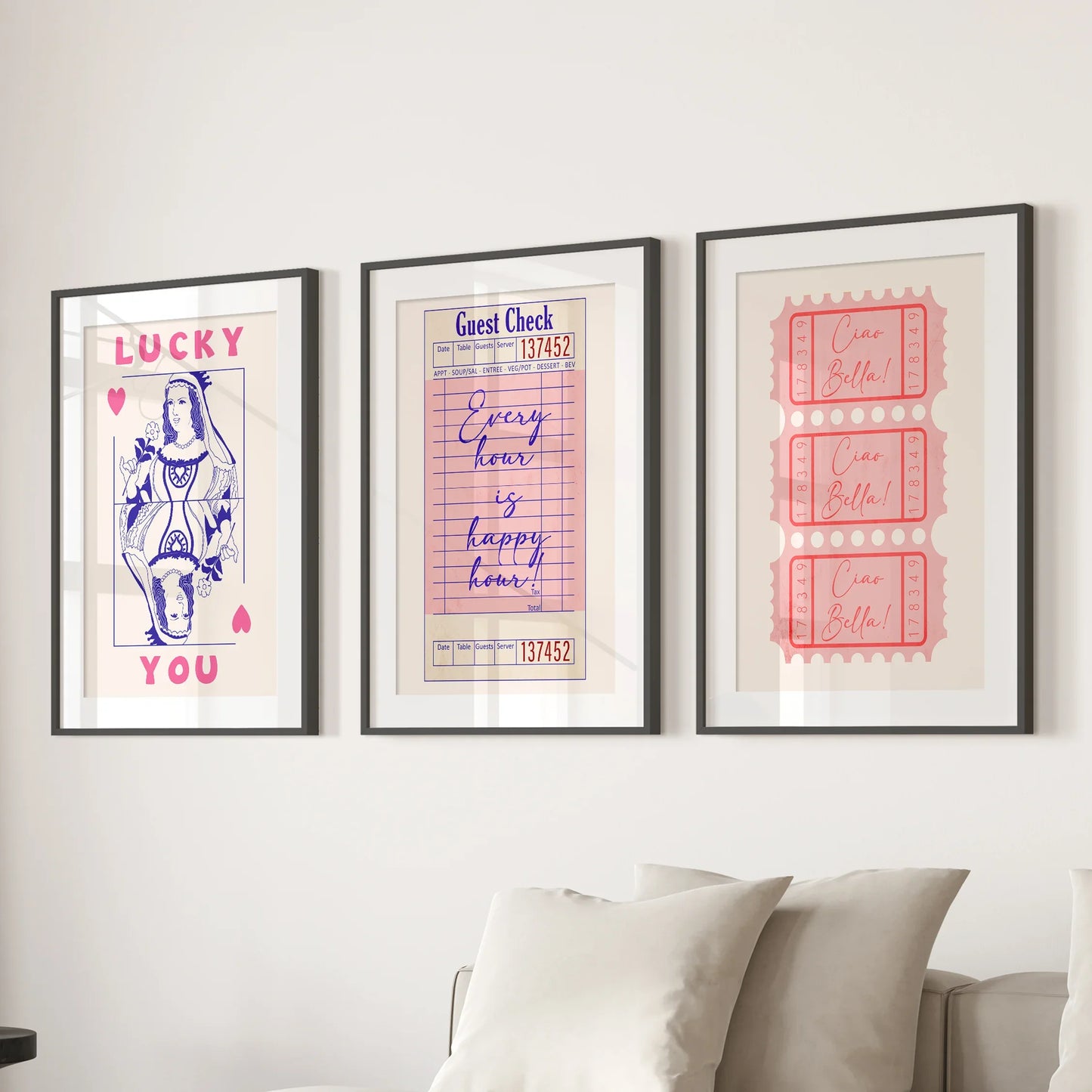 Retro Set of 3 Prints