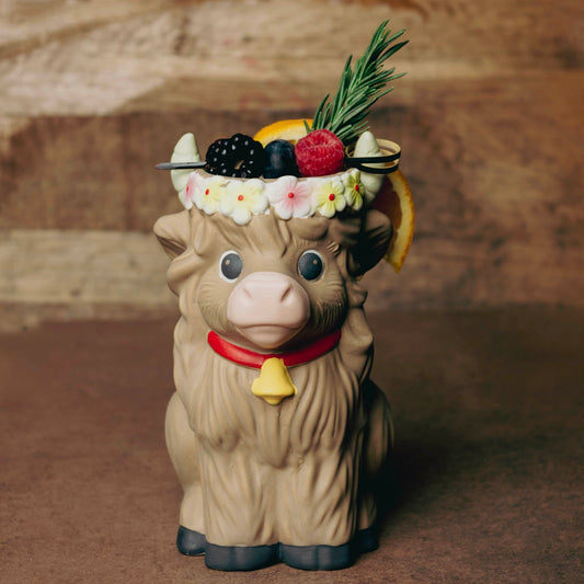 BarConic® Highland Cow - Tiki Drinkware