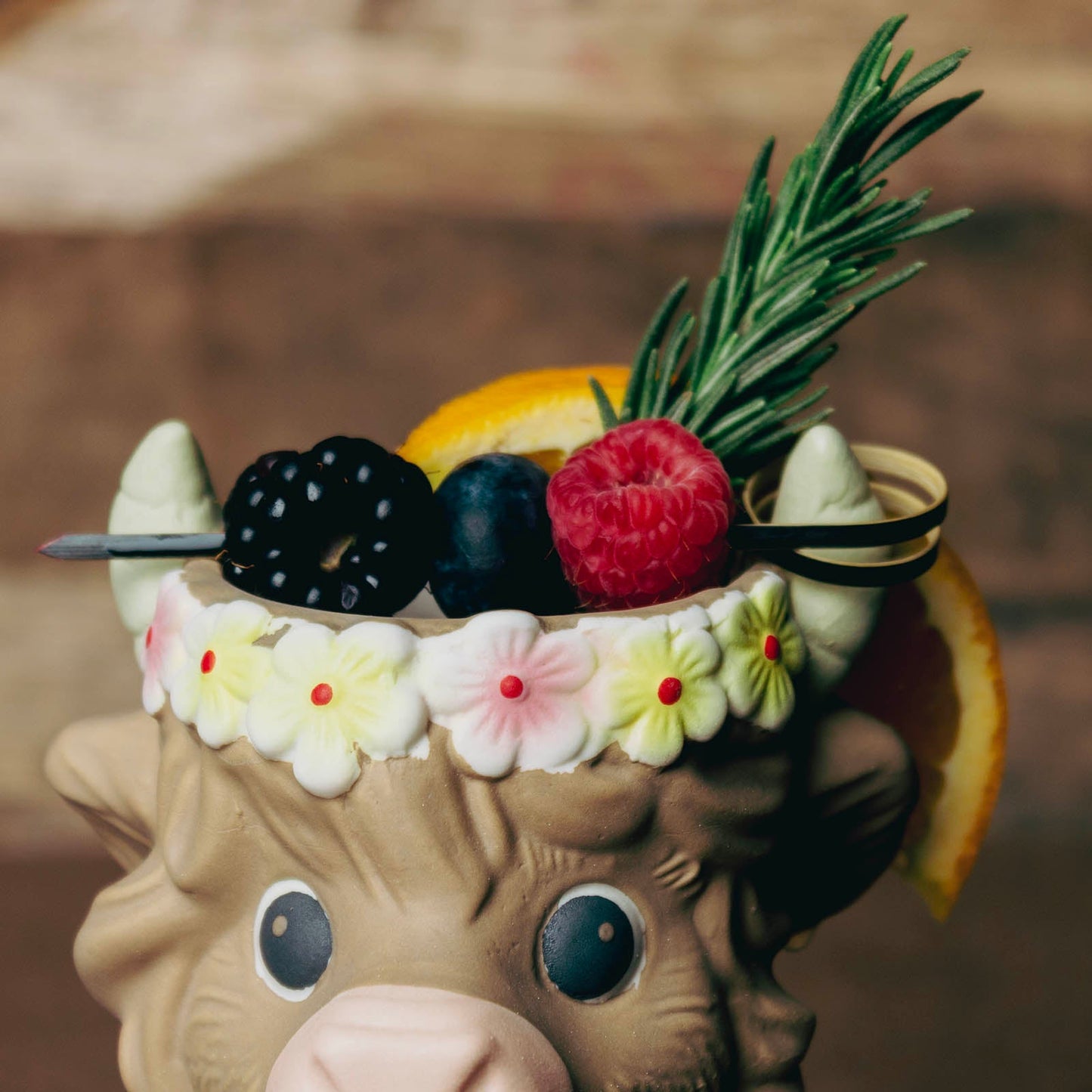 BarConic® Highland Cow - Tiki Drinkware