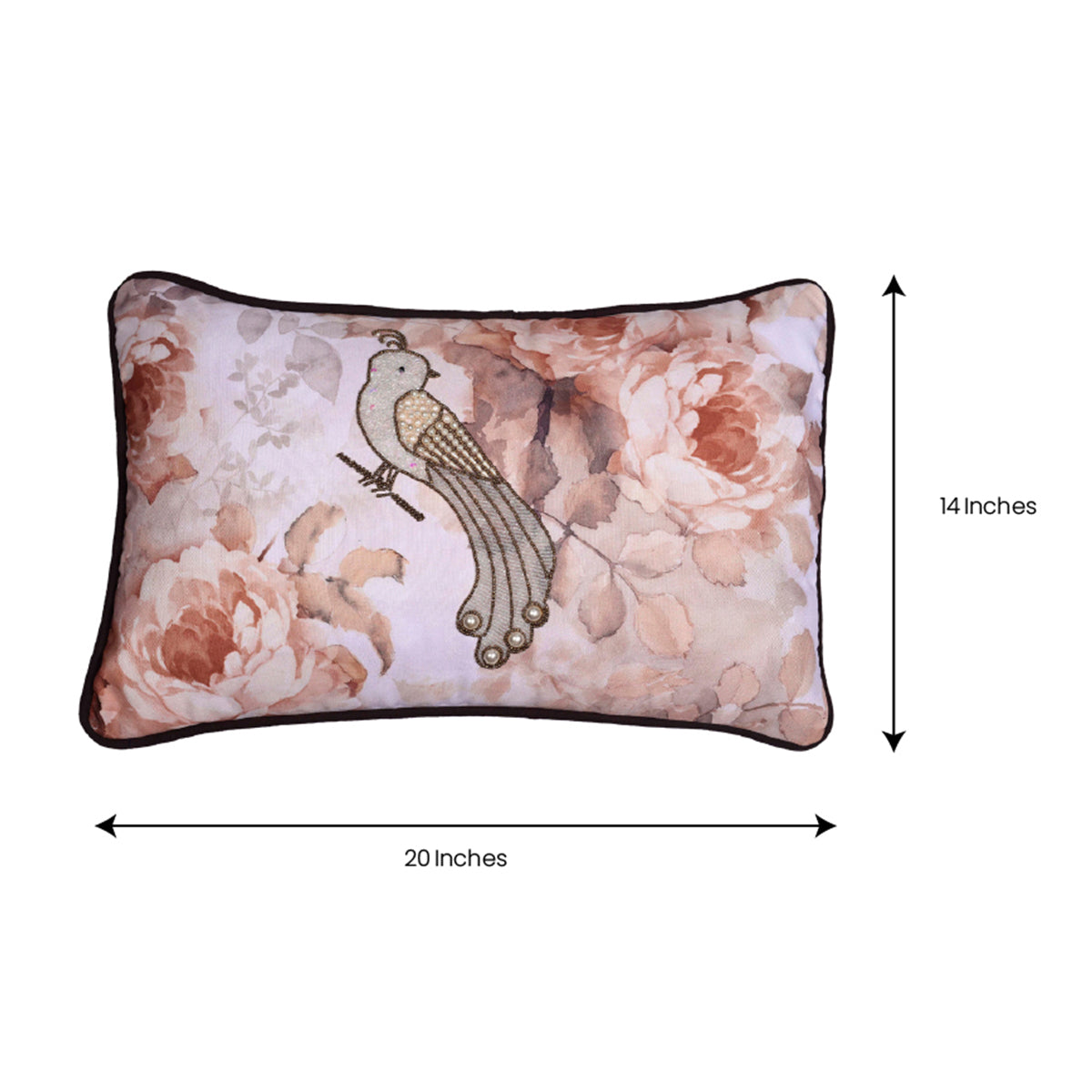 Bird Printed Design Throw Pillow Covers
