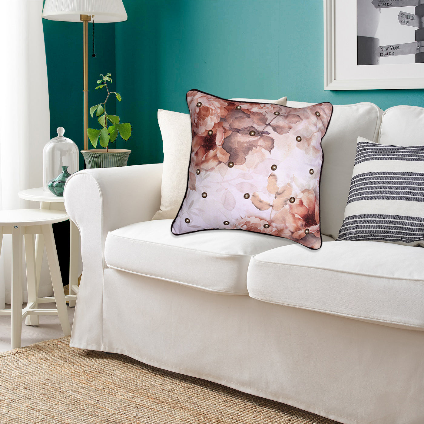 Bird Printed Design Throw Pillow Covers