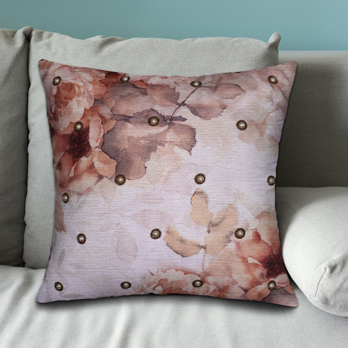 Bird Printed Design Throw Pillow Covers