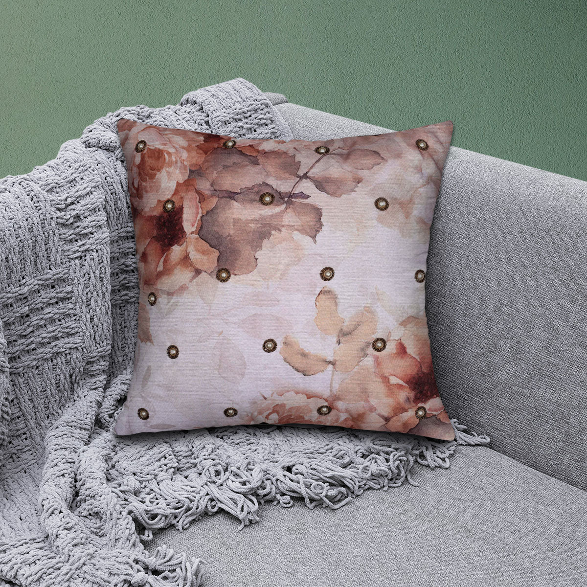Bird Printed Design Throw Pillow Covers