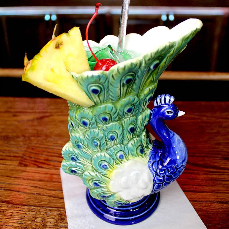 BarConic® Peacock - 18 oz. - Tiki Mug